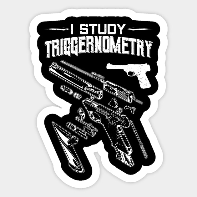 On Back Gun Triggernometry Veteran Gift Sticker by bigD